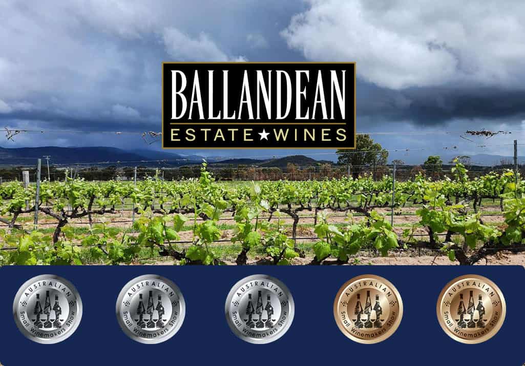 Ballandean Estate brings home a swag of medals from the Australian Small Winemakers Show